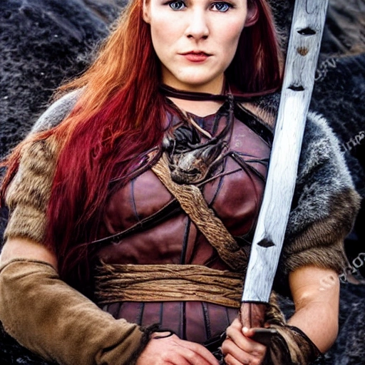 beautiful viking woman