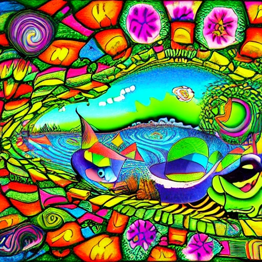 NATURALEZA
, Cartoon, Trippy