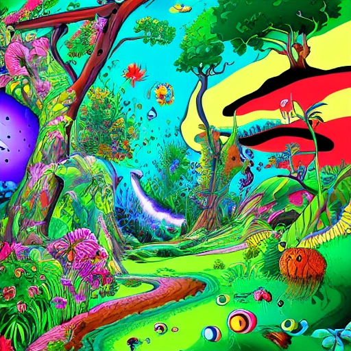 NATURALEZA
, Cartoon, Trippy