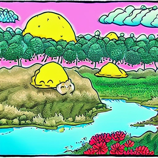 NATURALEZA
, Cartoon, Trippy