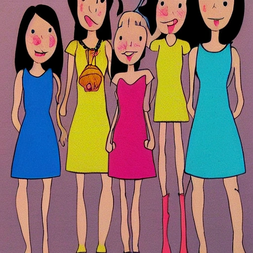 girls
, Cartoon