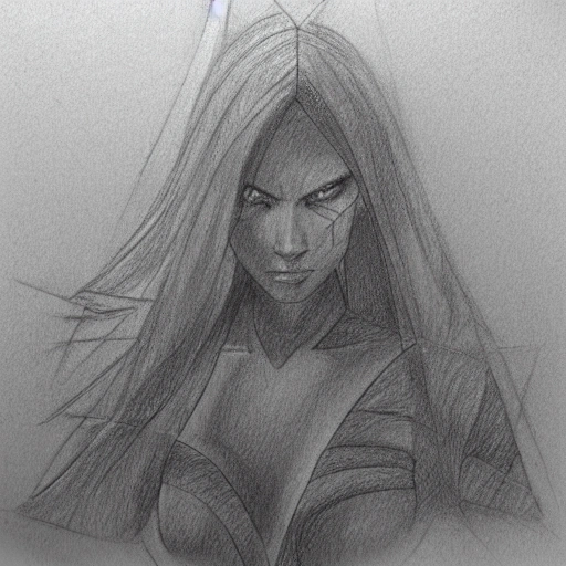 Trisquel, 
sol,
pencil sketch