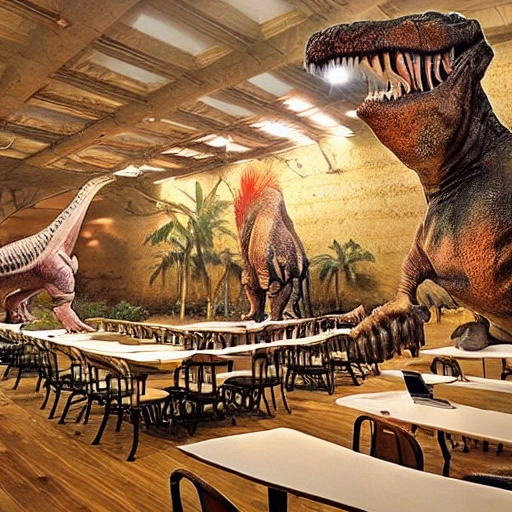 Dinosaurio, 
, Sala de reuniones 