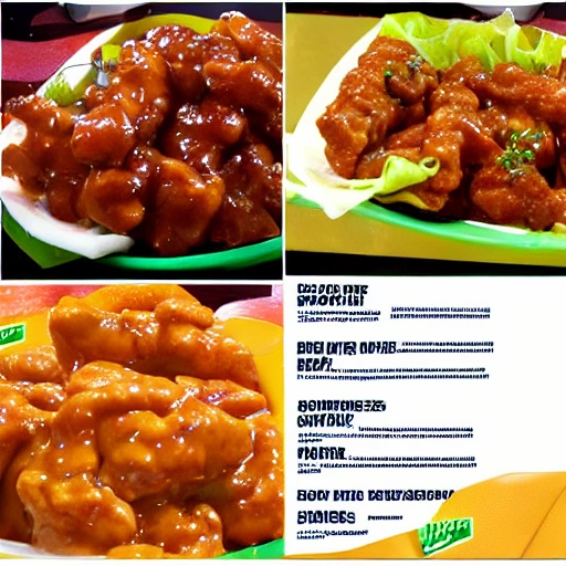 menu de boneless
