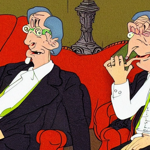 burns and smithers smoking DMT