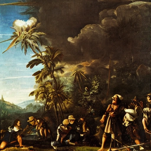 Colombia according to Salvator Rosa