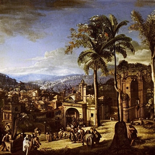 Medellin according to Salvator Rosa