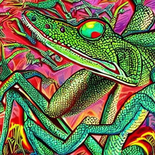 Mantis lizard dmt