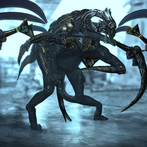 rpg monster, scorpion, griffin, manticore, fusion, ultra high res, photorealistic