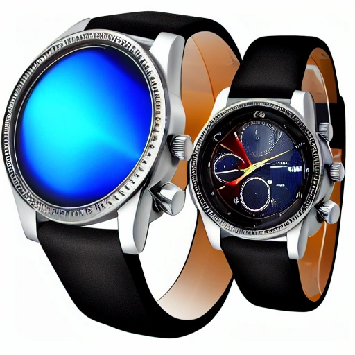 Male 4k Professional gradient ultra hd for website jeans jacket and watch in hand
