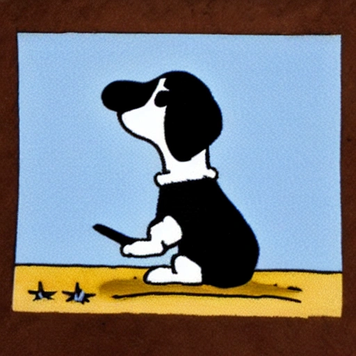 Navy snoopy dog