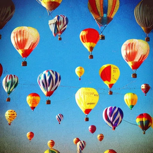 digital art about baloons 