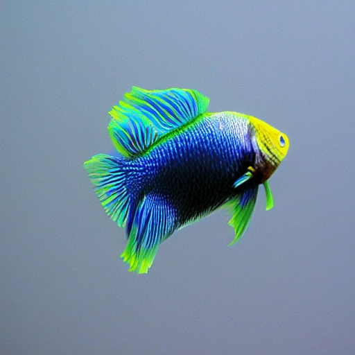 Ultra detail of a bettafish 
