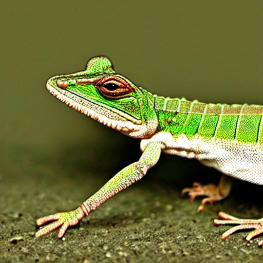 Grasshopper lizard dmt smiling, Trippy