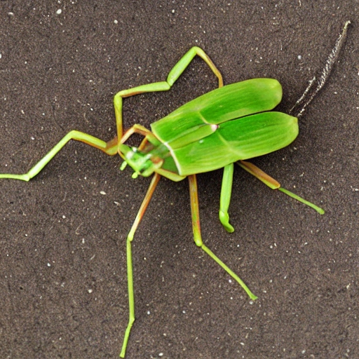 Smiling mantis