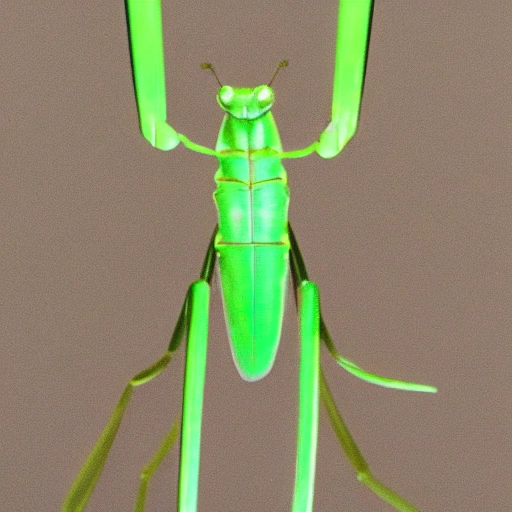 Smiling mantis