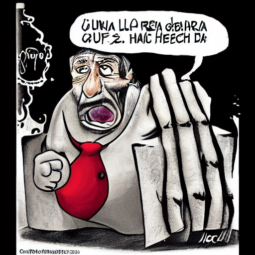  enorme ogro, con una piel gruesa y un hacha en la mano

, Cartoon