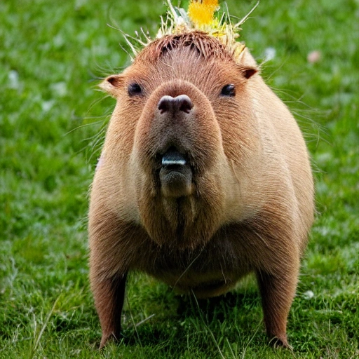 capybara dressing dinasaur, , Trippy