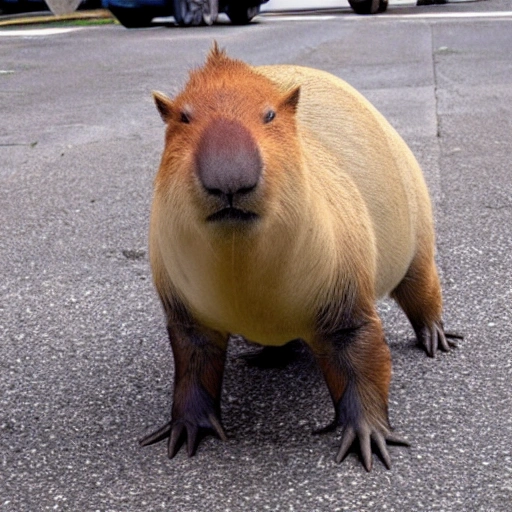 capybara dressing dinasaur, , Trippy