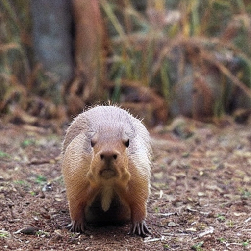 dinosaur capybara, Trippy