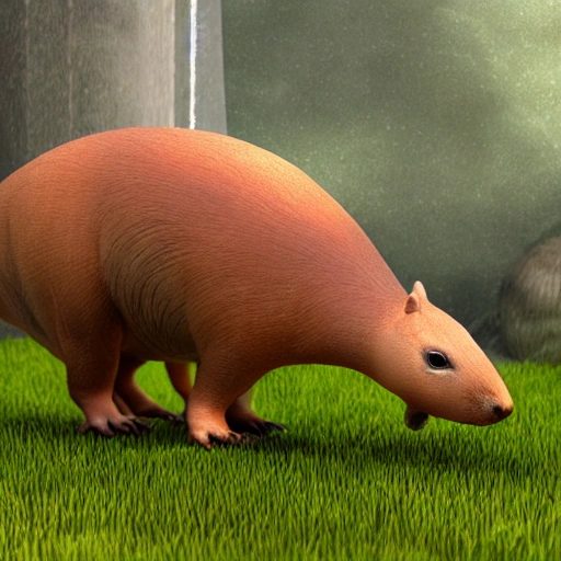 dinosaur capybara
, 3D