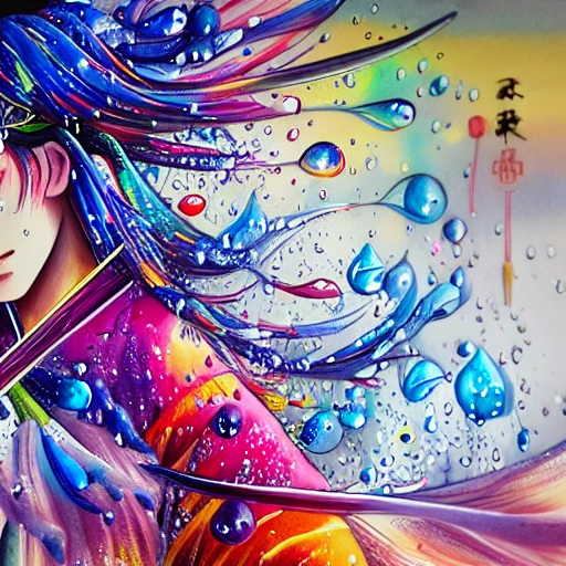 (8k, RAW photo:1.2),best quality, ultra high res,dramatic angle,(fluttered detailed color splashs), (illustration),(((1 girl))),(long hair),(rain:0.9),(hair ornament:1.4),there is an ancient palace beside the girl,chinese clothes,(focus on), color Ink wash painting,(color splashing),colorful splashing,(((colorful))),(sketch:0.8), Masterpiece,best quality, beautifully painted,highly detailed,(denoising:0.6),[splash ink],((ink refraction)), (beautiful detailed sky),moon,highly,detaild,(masterpiece, best quality, extremely detailed CG unity 8k wallpaper,masterpiece, best quality, ultra-detailed),(Lycoris radiata), <lora:GuoFeng3_Fix-non-ema-bf16:0.8>, <lora:koreanDollLikeness_v15:0.3>