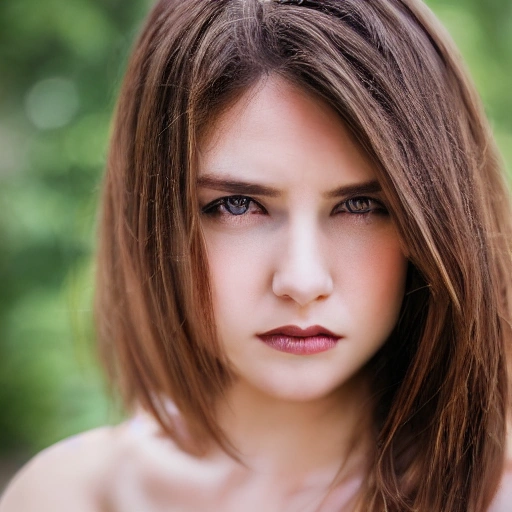 Brunette woman, photography, depth of field f2.8 3.5, 25mm lens, 8k, ultra-realistic --v 4 --q 2 --v 4 --s 750 --uplight
