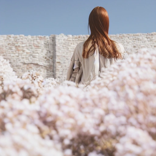 Redhead woman, photography, depth of field f2.8 3.5, 25mm lens, 8k, ultra-realistic --v 4 --q 2 --v 4 --s 750 --uplight
