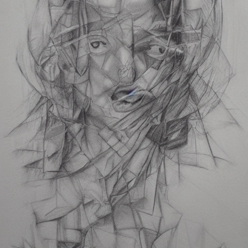 , Trippy, , Pencil Sketch, Oil Painting