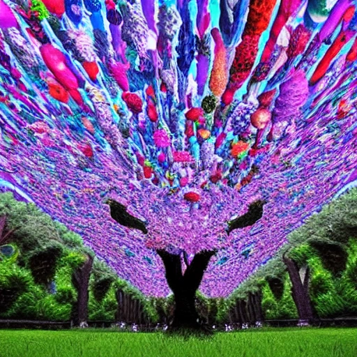 arboles de otros universos, 3D, Trippy