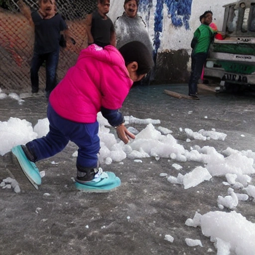 Niña que tiene el poder de controlar el hielo pero al hacerlo este mismo la lastima
