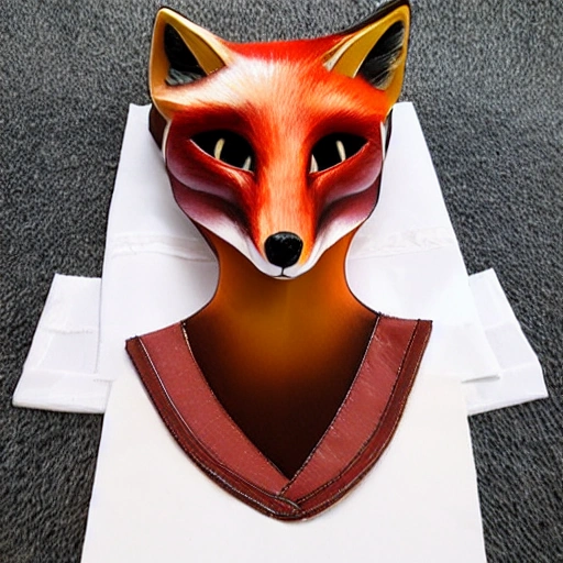 masterpiece, best quality,1girl,fox mask,, 3D