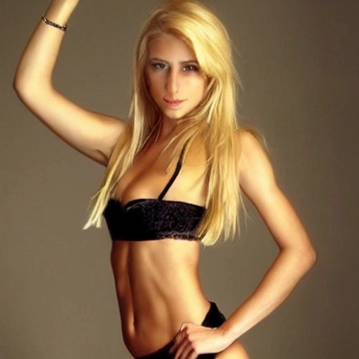 chica rubia, linda, sensual, cuerpo entero, hot
, Trippy