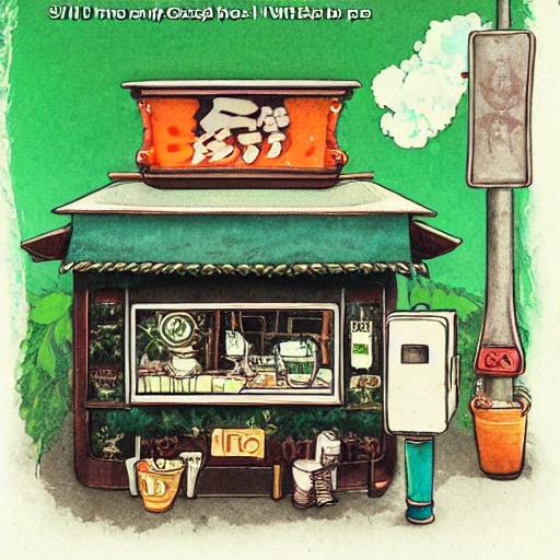 ghibli style dutch weed coffeeshop with bags of weed, ashtrays with smoke coming off, smoking weed, frame out of a ghibli movie. 