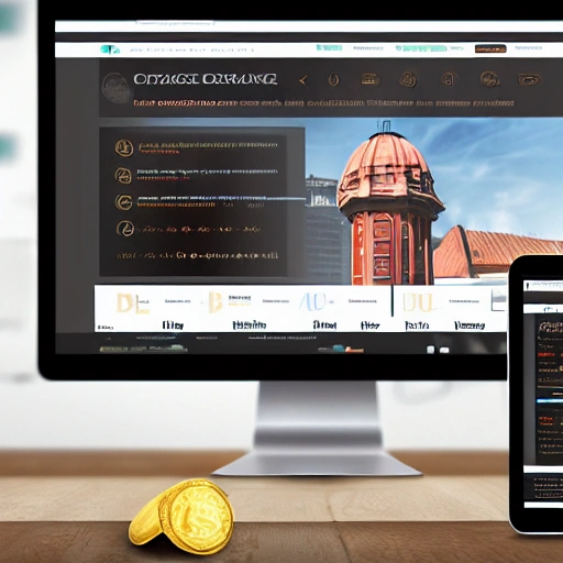 Digital currency exchange home page display carousel