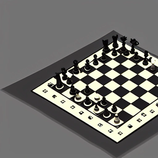 among us player playing chess
, 3D