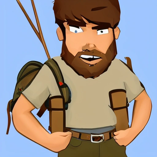  Cartoon James Is A Tall Man With A Lean Build Standing At 6 