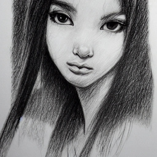 , Pencil Sketch - Arthub.ai