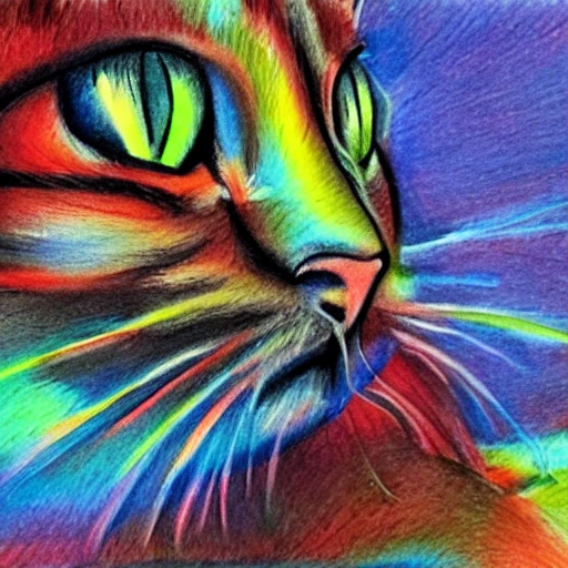 cat, Cartoon, 3D, Pencil Sketch, Water Color, Oil Painting, Trip ...