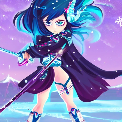 ice samurai girl