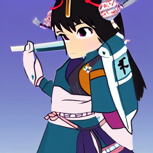 samurai girl ice