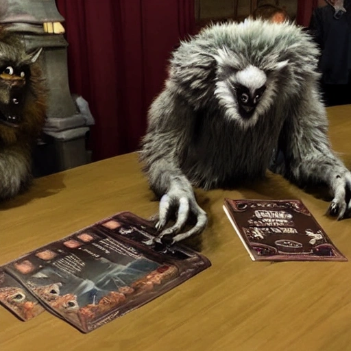 A werewolf of the game Werewolf the Forsaken Second Edition, in Urshul form runing in the civic center of Bariloche
