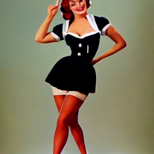 pin up decada de 60 nos EUA 
