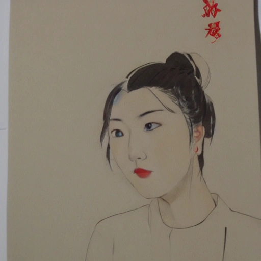 一个美女穿着肉色丝袜，没穿内裤，上半身性感内衣, Water Color, Water Color