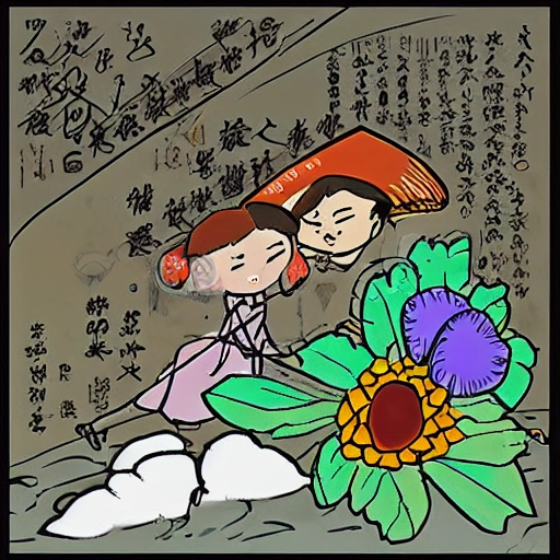 校园艺术节徽章, Cartoon