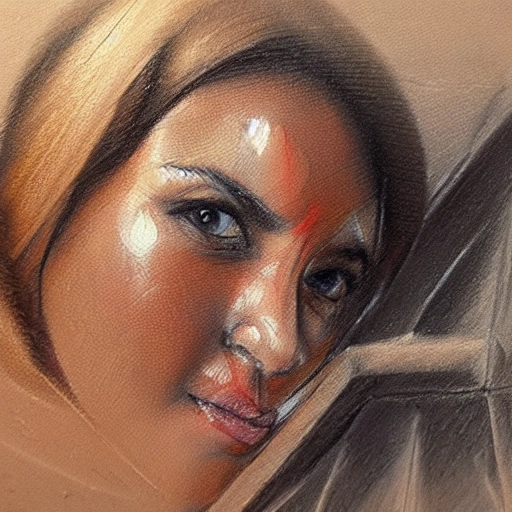 , Oil Painting, Pencil Sketch, 3D, Pencil Sketch