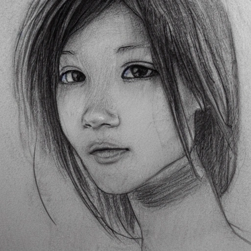 , Pencil Sketch - Arthub.ai