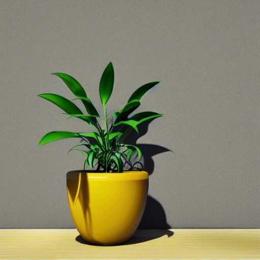 shadow , potted plant, Chinese ancient style, grey wall, warm atmosphere, yellow light, living room, screen partition， a screenshot by Zhang Shunzi, featured on cg society, cloisonnism, repeating pattern, 32k uhd, 8k, 3D