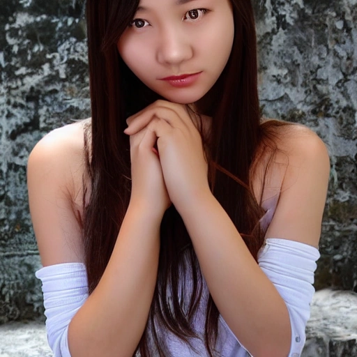 chinese teen girl