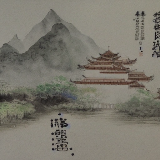 金瓶梅中的瓶儿和西门庆通房, Water Color